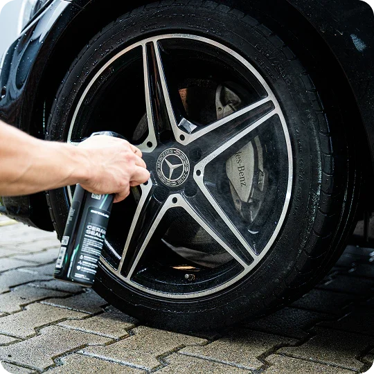 Wassen met schuim